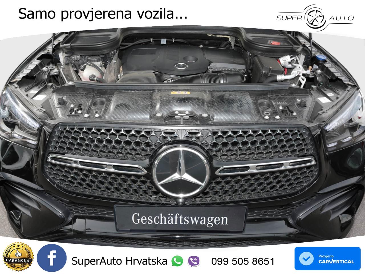 Mercedes GLE Coupe 300d (269 ks) EQ Boost 4MATIC 9G-TRONIC AMG LED+GR SJED+ACC