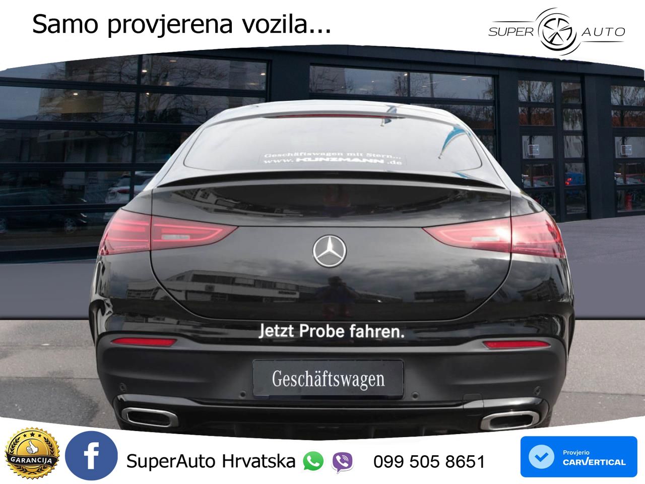 Mercedes GLE Coupe 300d (269 ks) EQ Boost 4MATIC 9G-TRONIC AMG LED+GR SJED+ACC
