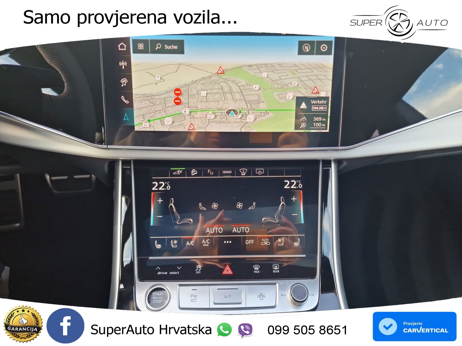 Audi Q8 55 TFSIe V6 (394 KS) quattro Tiptronic S line LED+GR SJED+ACC