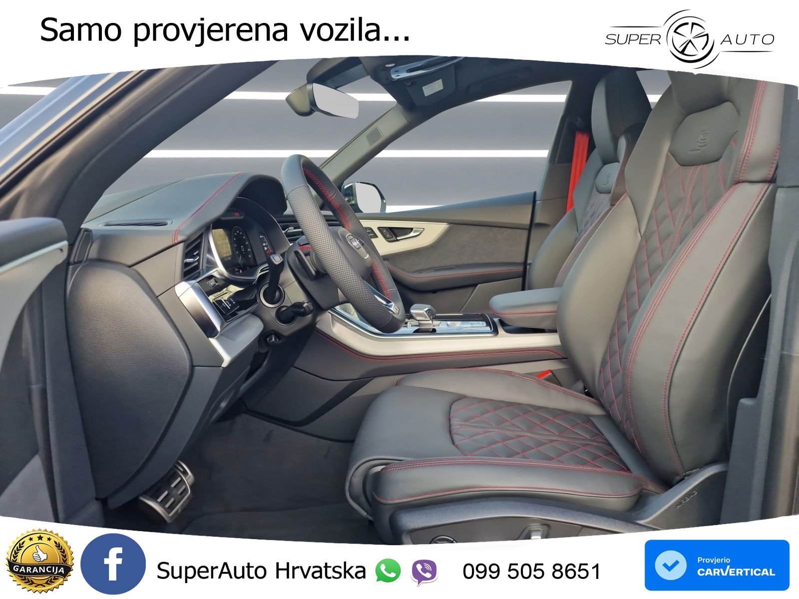 Audi Q8 55 TFSIe V6 (394 KS) quattro Tiptronic S line LED+GR SJED+ACC