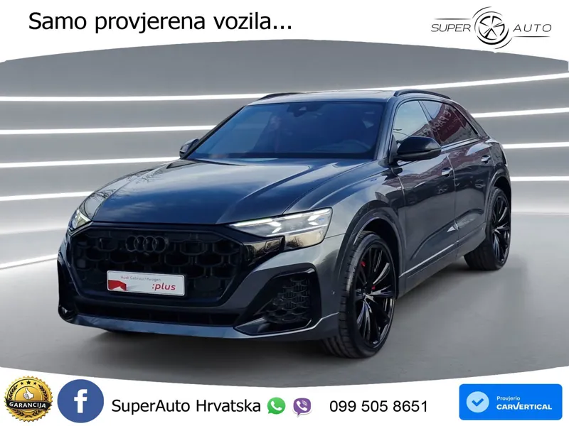 Audi Q8 55 TFSIe V6 (394 KS) quattro Tiptronic S line LED+GR SJED+ACC