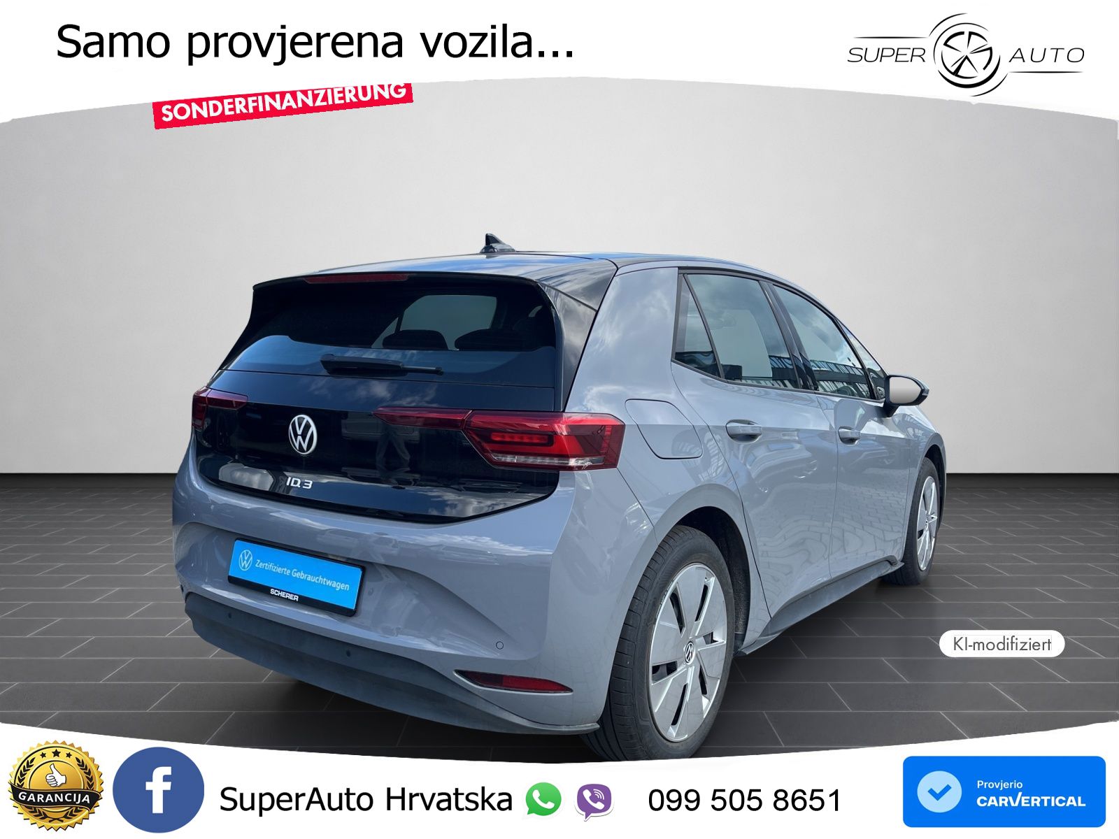 Volkswagen ID.3 Pro 62 kWh (204 KS) LED+ACC