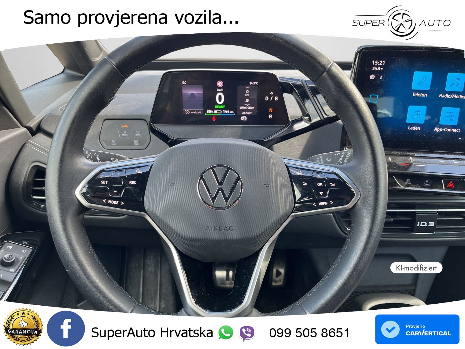 Volkswagen ID.3 Pro 62 kWh (204 KS) LED+ACC