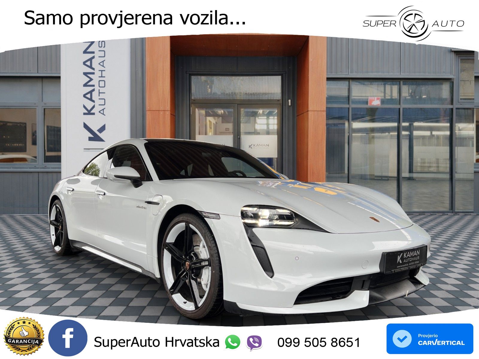 Porsche Taycan Turbo 93.4 kWh (680 KS)