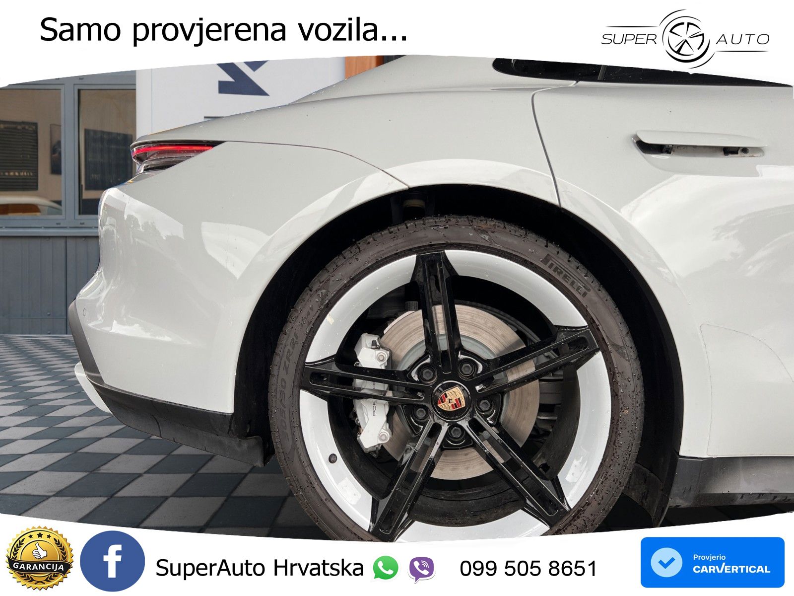 Porsche Taycan Turbo 93.4 kWh (680 KS)