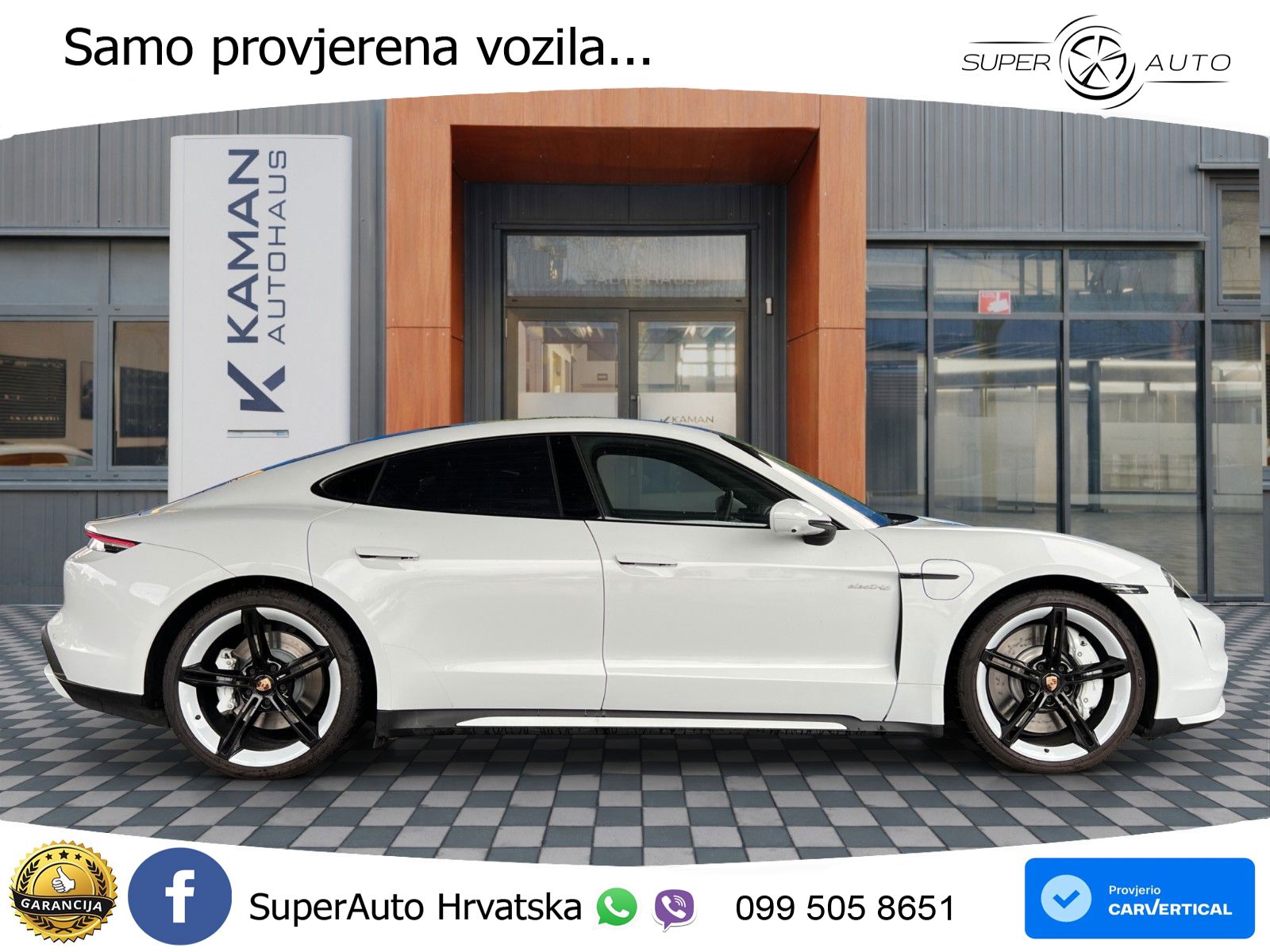 Porsche Taycan Turbo 93.4 kWh (680 KS)