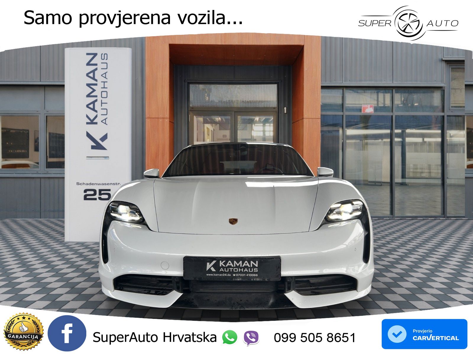 Porsche Taycan Turbo 93.4 kWh (680 KS)