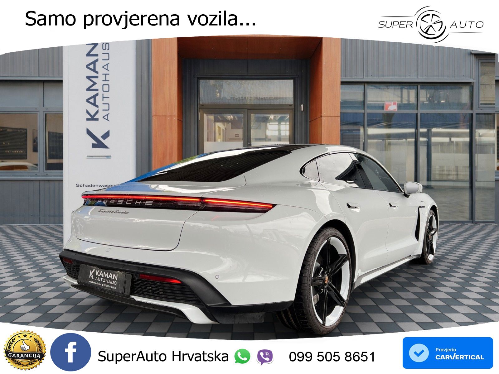 Porsche Taycan Turbo 93.4 kWh (680 KS)