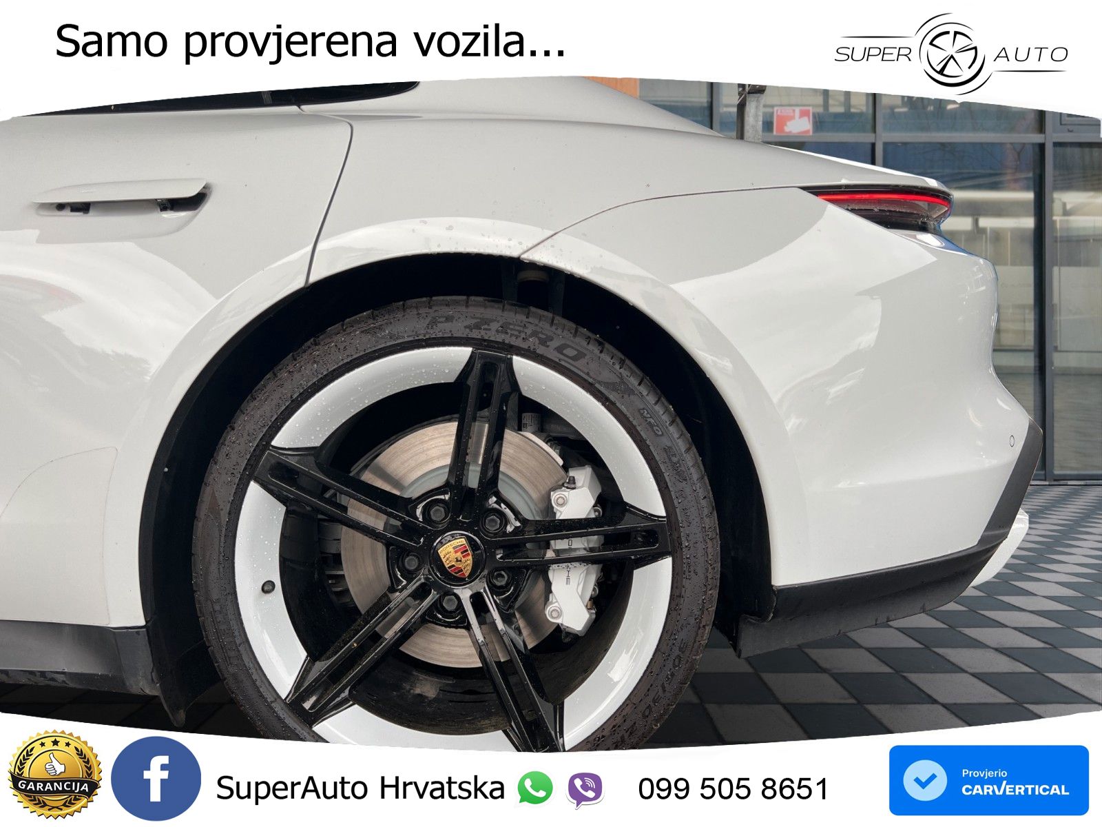 Porsche Taycan Turbo 93.4 kWh (680 KS)
