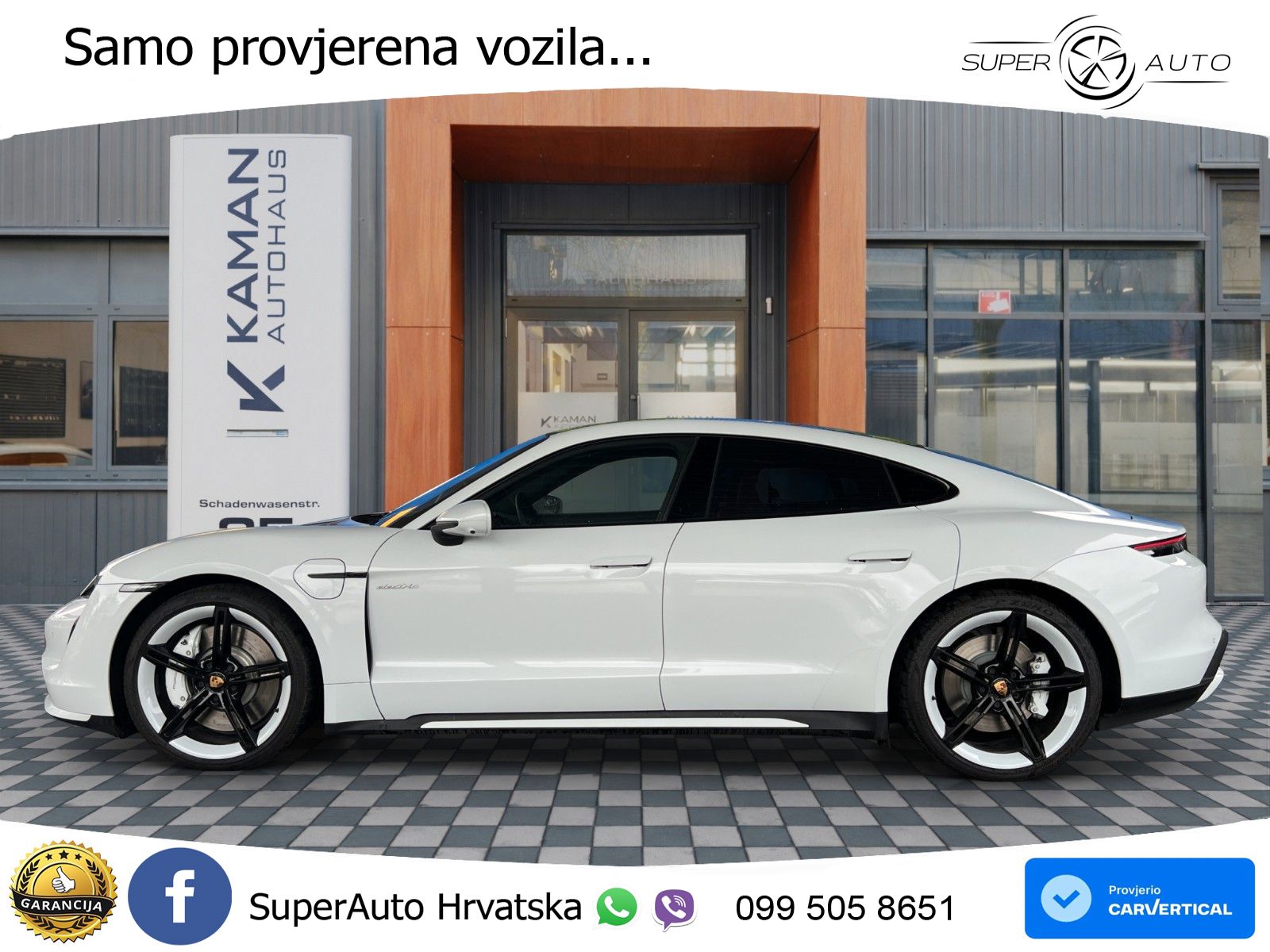 Porsche Taycan Turbo 93.4 kWh (680 KS)