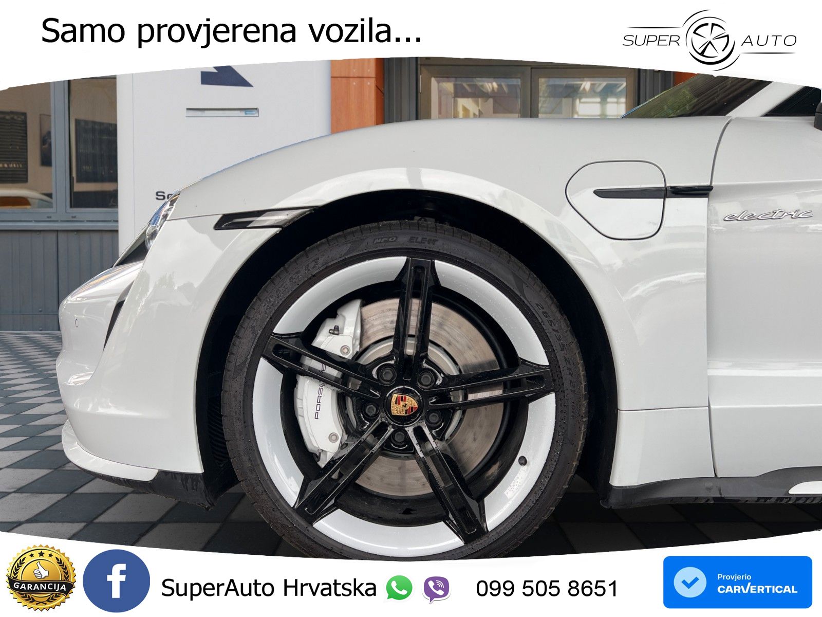 Porsche Taycan Turbo 93.4 kWh (680 KS)