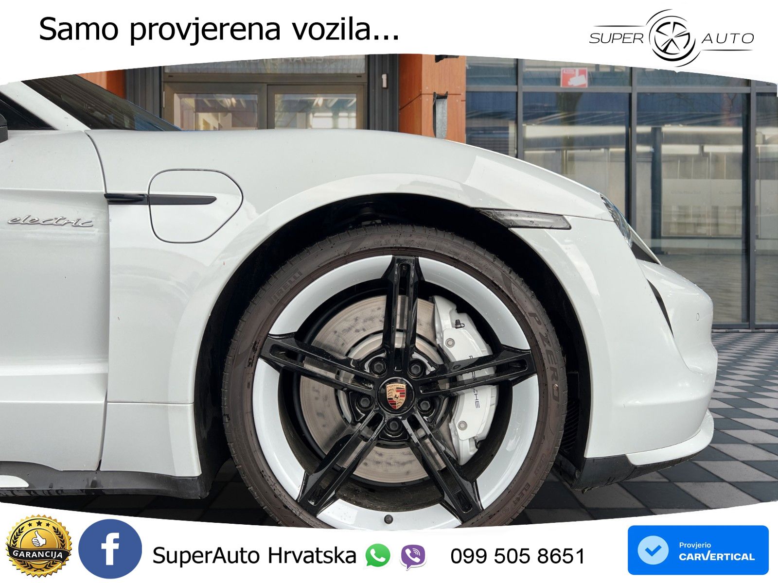 Porsche Taycan Turbo 93.4 kWh (680 KS)