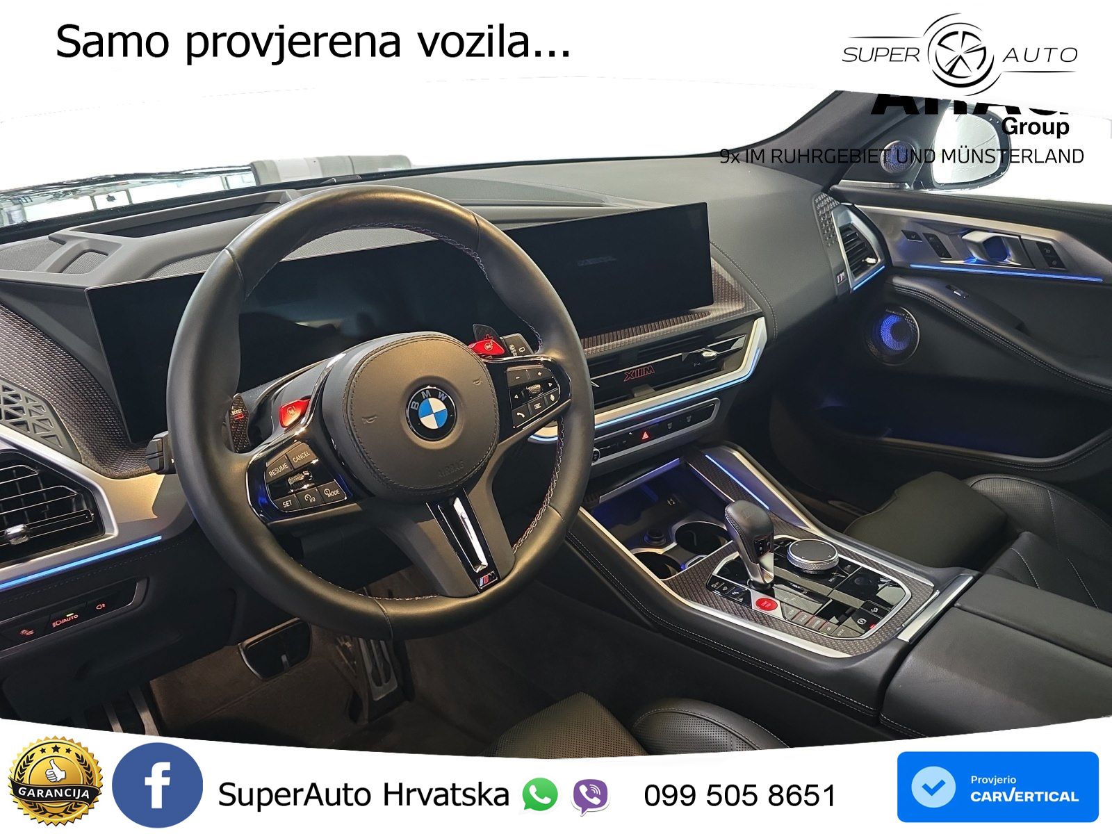 BMW XM Label Red 4.4 V8 (748 KS) xDrive Steptronic LED+GR SJED+ACC