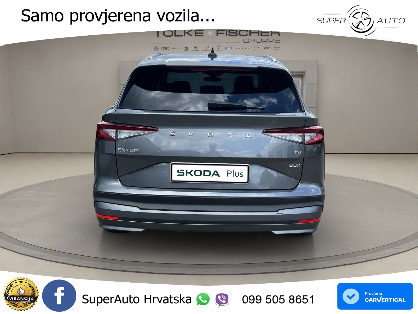 Škoda Enyaq iV 80x 82 kWh (265 KS) AWD