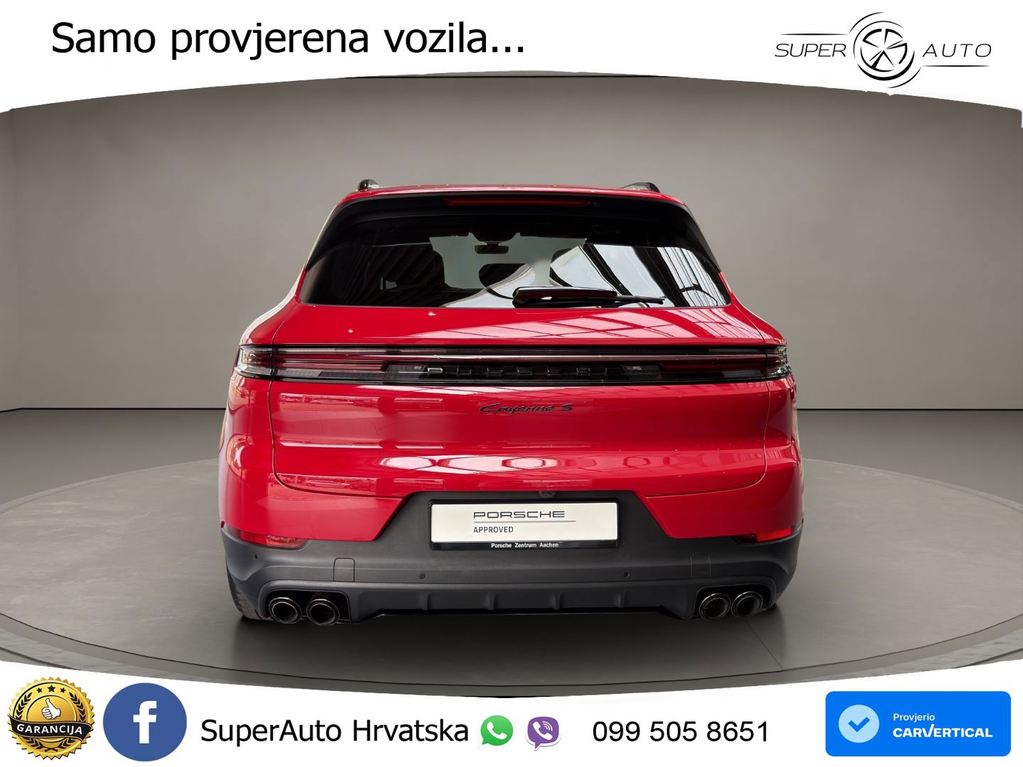 Porsche Cayenne S 4.0 V8 (474 KS) Tiptronic S