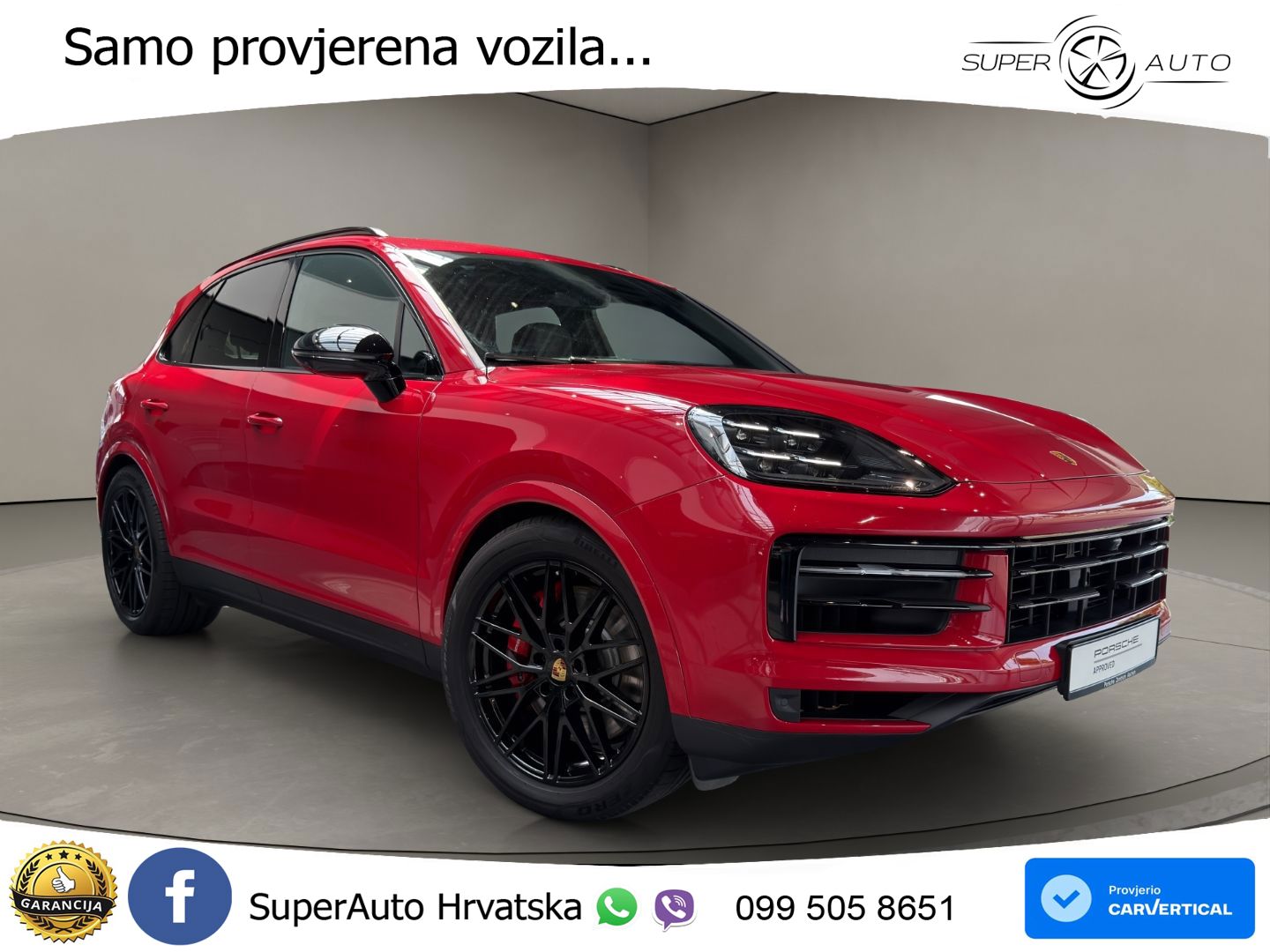 Porsche Cayenne S 4.0 V8 (474 KS) Tiptronic S