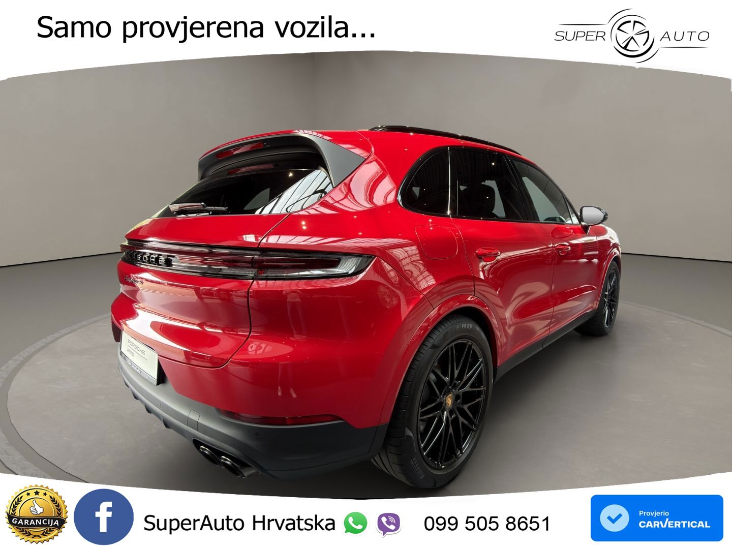 Porsche Cayenne S 4.0 V8 (474 KS) Tiptronic S