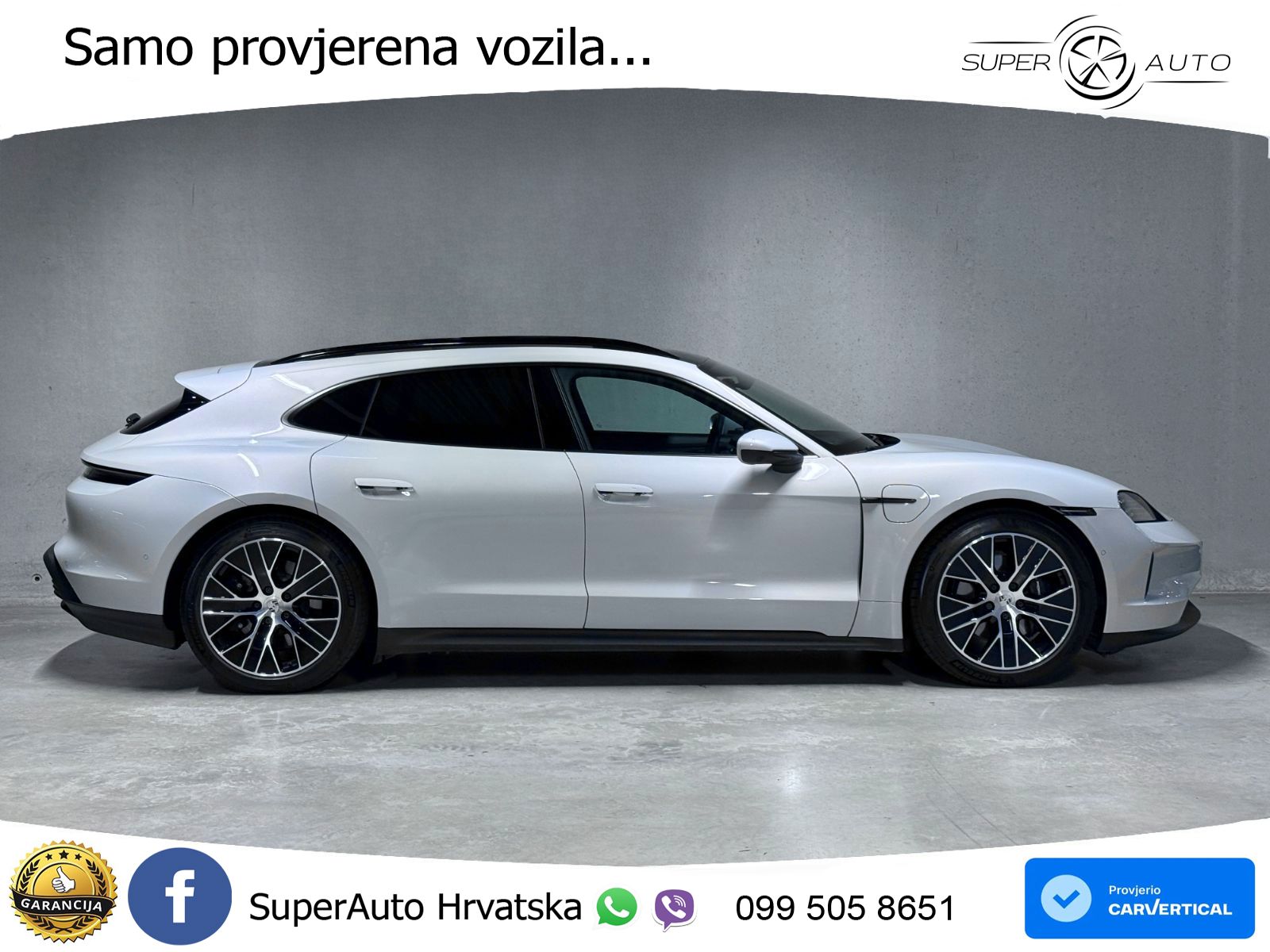 Porsche Taycan Sport Turismo 105 kWh (435 KS)