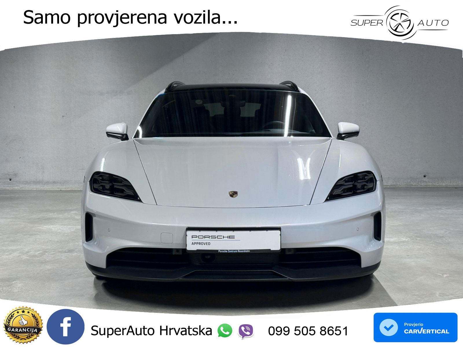 Porsche Taycan Sport Turismo 105 kWh (435 KS)