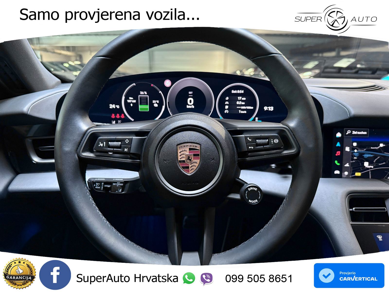 Porsche Taycan Sport Turismo 105 kWh (435 KS)