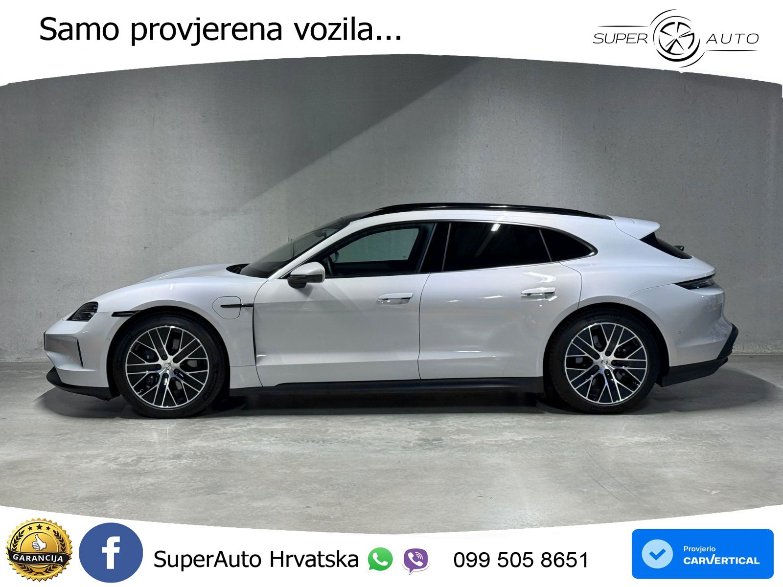 Porsche Taycan Sport Turismo 105 kWh (435 KS)