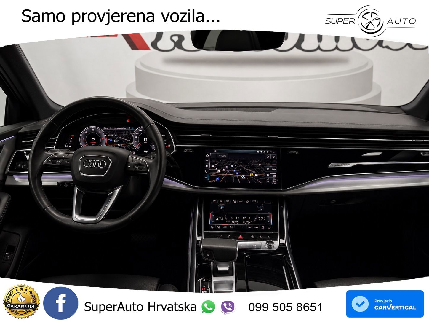 Audi Q8 50 TDI V6 (286 KS) quattro Tiptronic