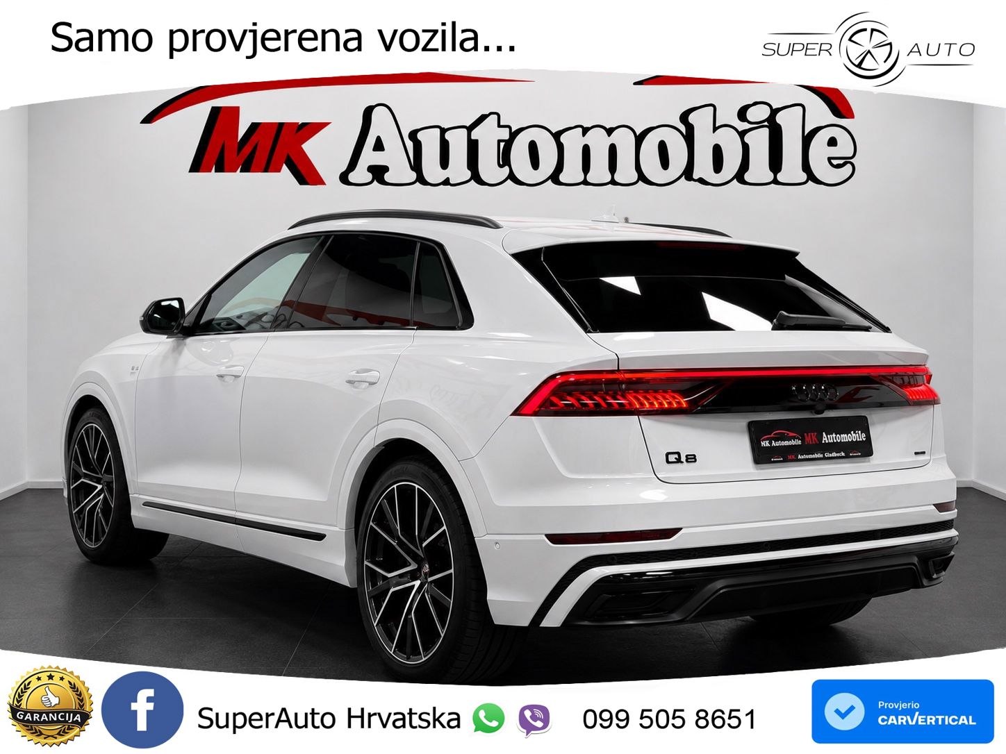 Audi Q8 50 TDI V6 (286 KS) quattro Tiptronic