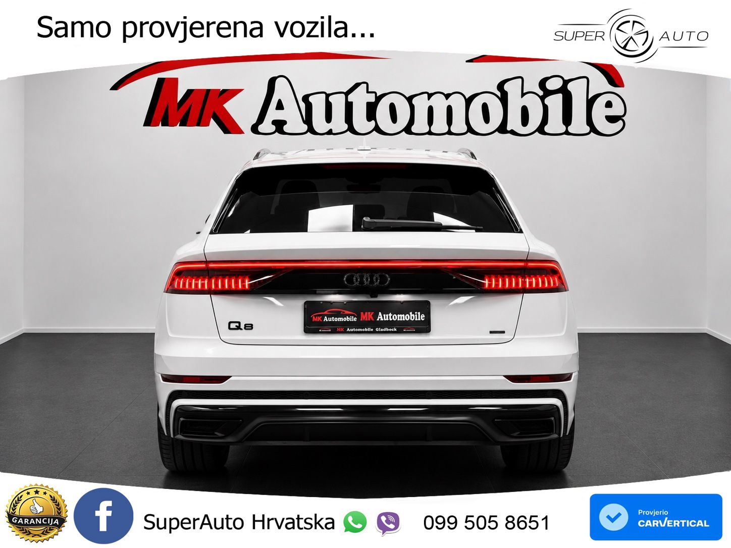 Audi Q8 50 TDI V6 (286 KS) quattro Tiptronic
