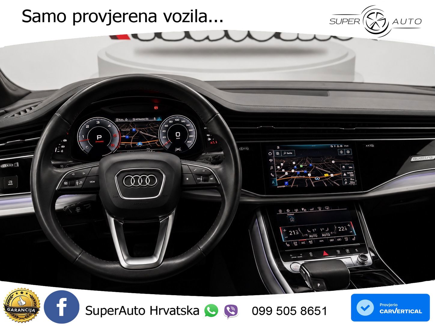 Audi Q8 50 TDI V6 (286 KS) quattro Tiptronic