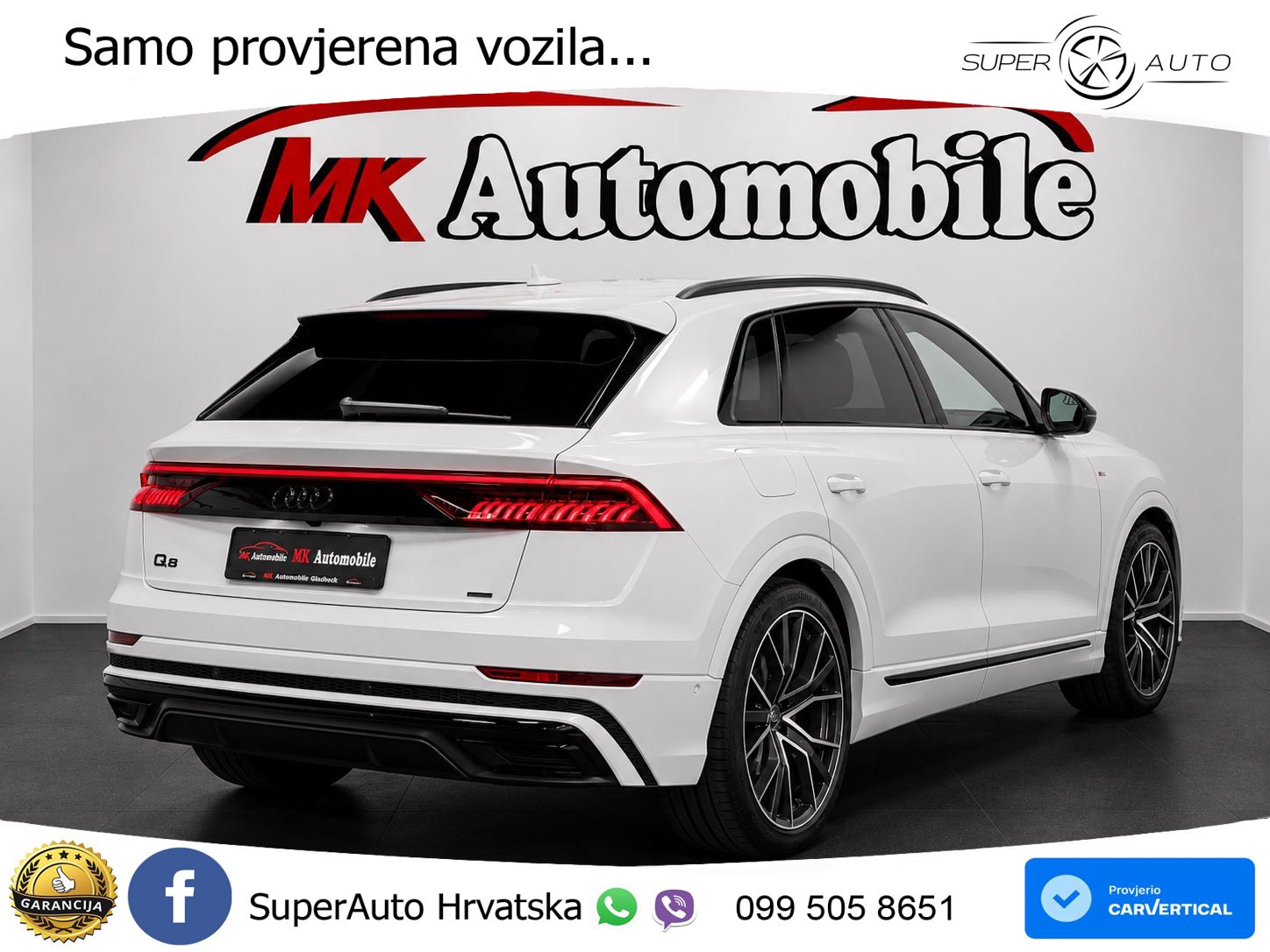 Audi Q8 50 TDI V6 (286 KS) quattro Tiptronic