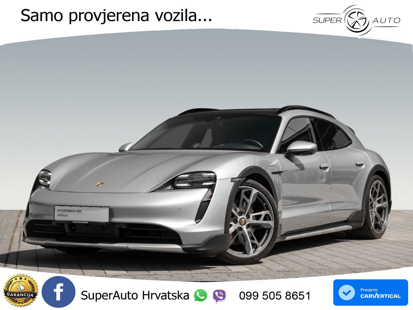 Porsche Taycan Cross Turismo 4S 93.4 kWh (571 KS)