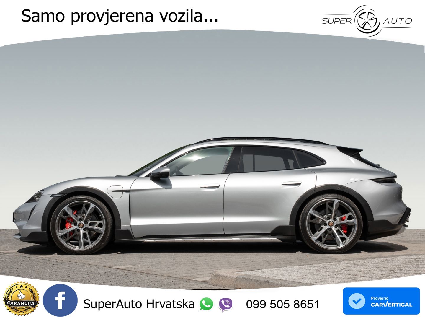 Porsche Taycan Cross Turismo 4S 93.4 kWh (571 KS)