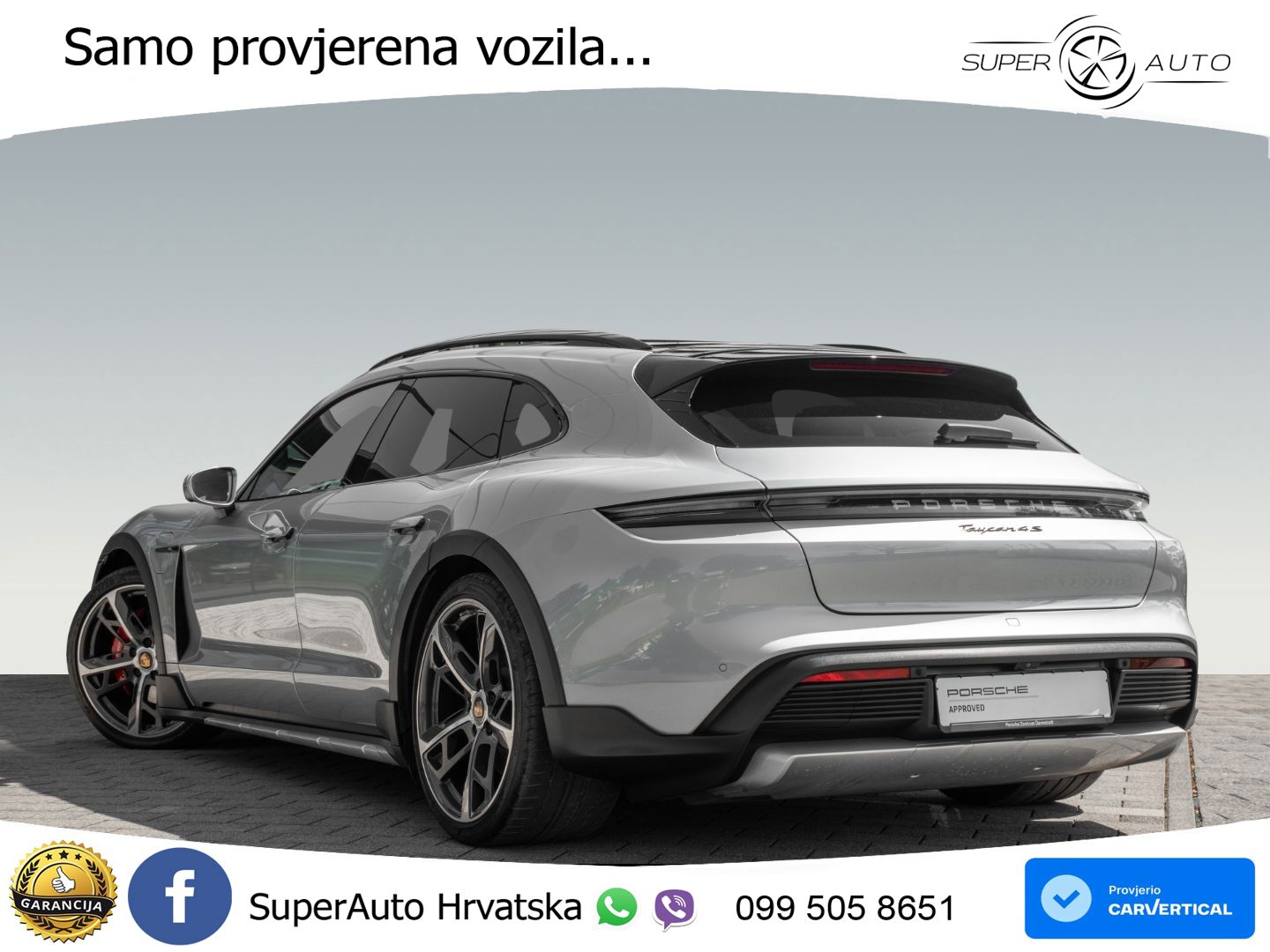 Porsche Taycan Cross Turismo 4S 93.4 kWh (571 KS)