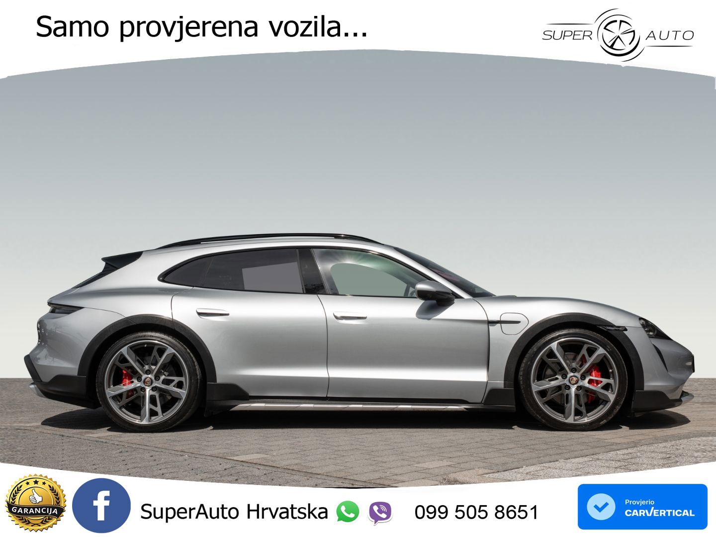 Porsche Taycan Cross Turismo 4S 93.4 kWh (571 KS)