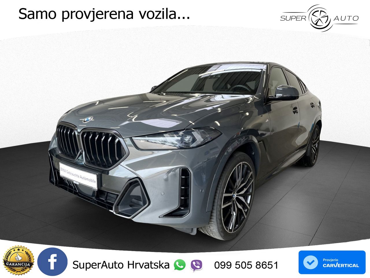 BMW X6 40d (352 KS) xDrive Steptronic M Sport LED+GR SJED+ACC