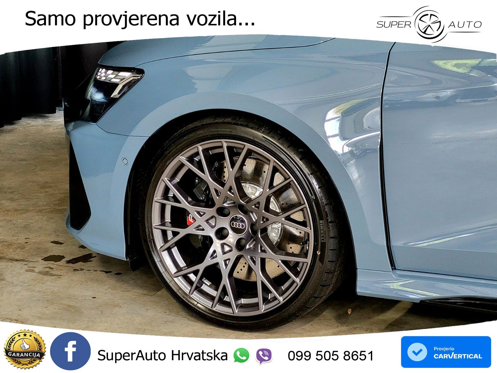 Audi RS3 Sedan 2.5 TFSI (400 KS) quattro S tronic LED+GR SJED+ACC