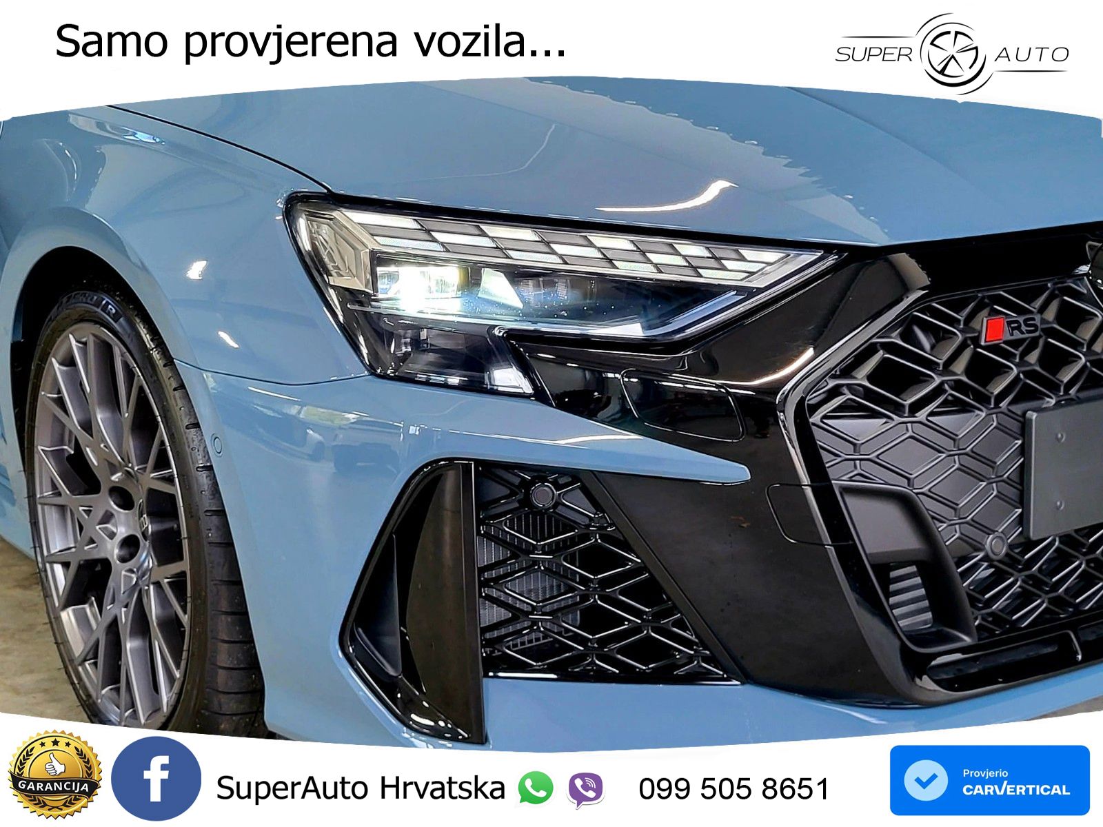 Audi RS3 Sedan 2.5 TFSI (400 KS) quattro S tronic LED+GR SJED+ACC