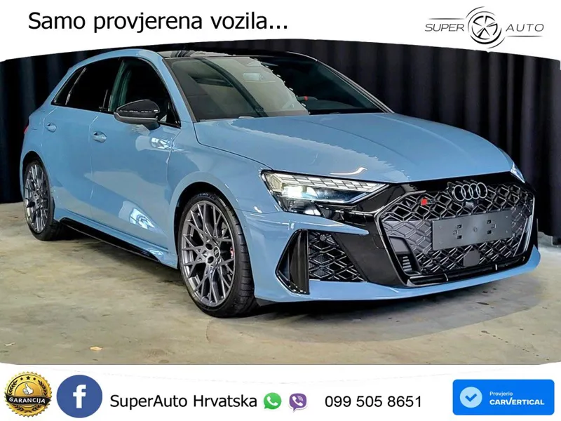 Audi RS3 Sedan 2.5 TFSI (400 KS) quattro S tronic LED+GR SJED+ACC