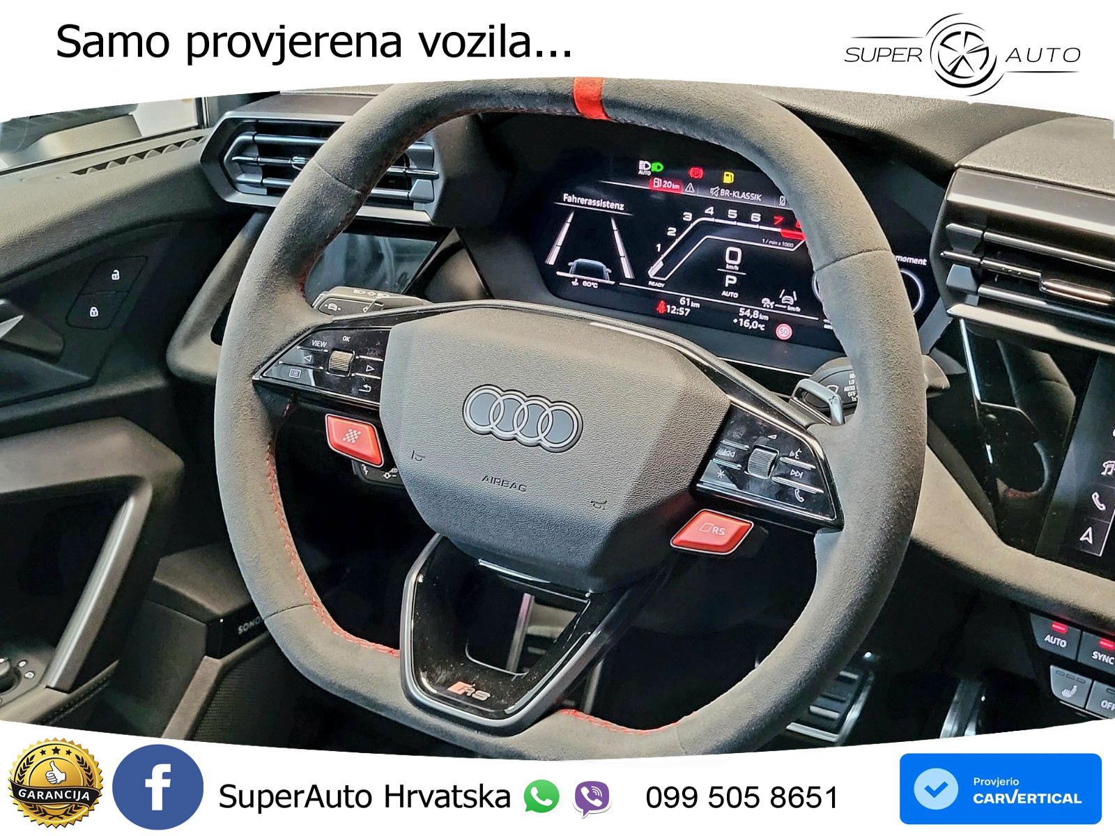 Audi RS3 Sedan 2.5 TFSI (400 KS) quattro S tronic LED+GR SJED+ACC