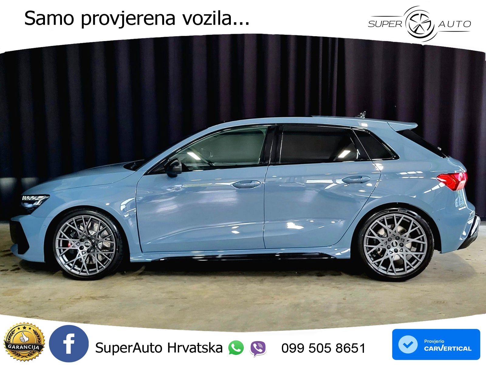 Audi RS3 Sedan 2.5 TFSI (400 KS) quattro S tronic LED+GR SJED+ACC