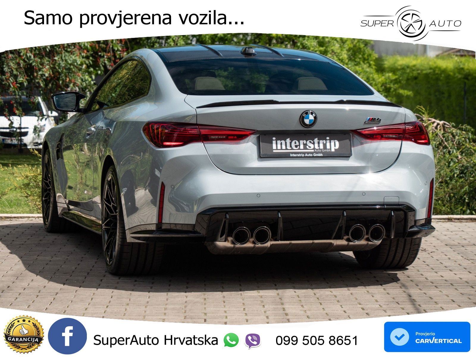 BMW M4 Competition 3.0 (530 KS) xDrive Steptronic LED+GR SJED+ACC