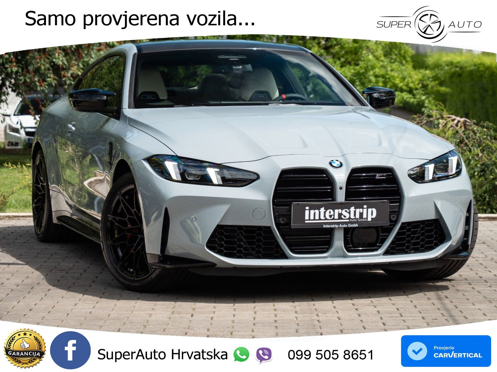 BMW M4 Competition 3.0 (530 KS) xDrive Steptronic LED+GR SJED+ACC