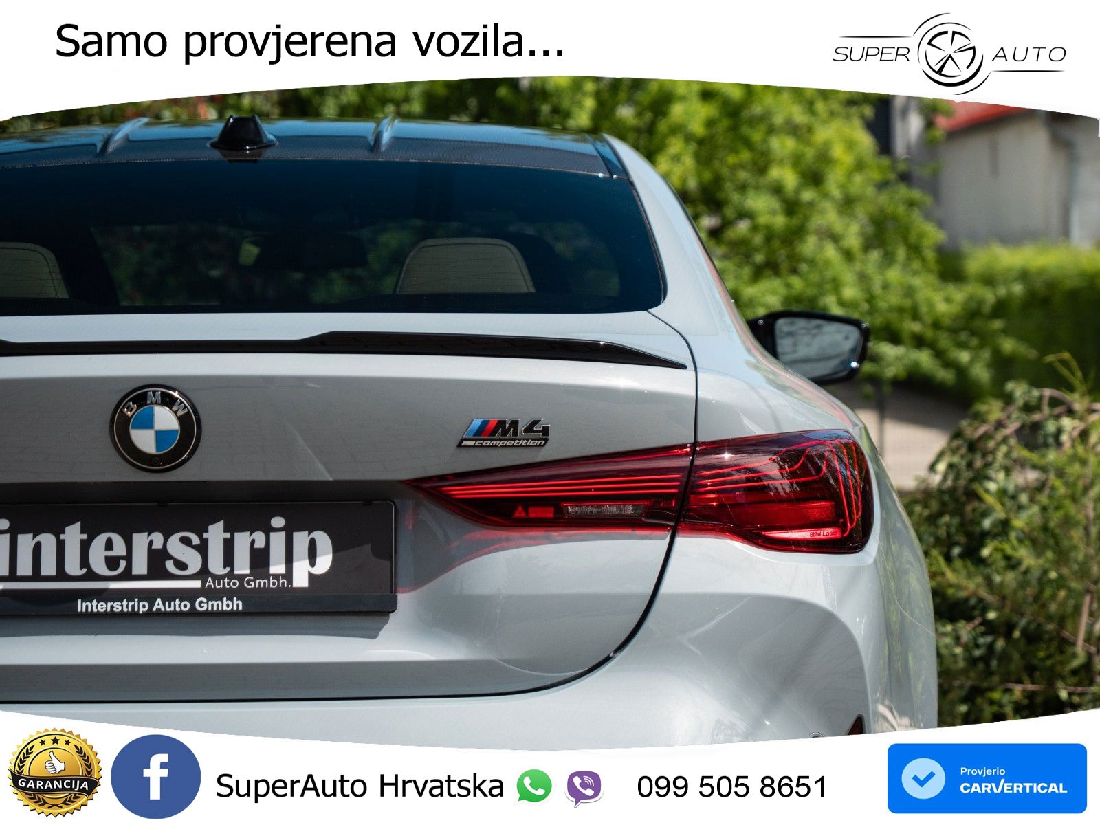 BMW M4 Competition 3.0 (530 KS) xDrive Steptronic LED+GR SJED+ACC