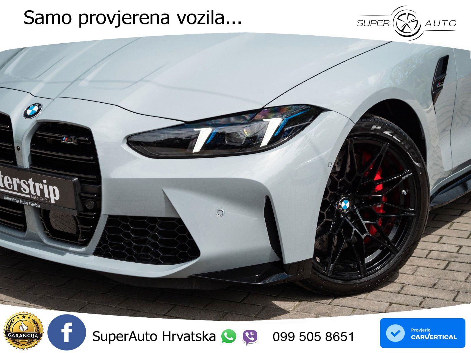 BMW M4 Competition 3.0 (530 KS) xDrive Steptronic LED+GR SJED+ACC