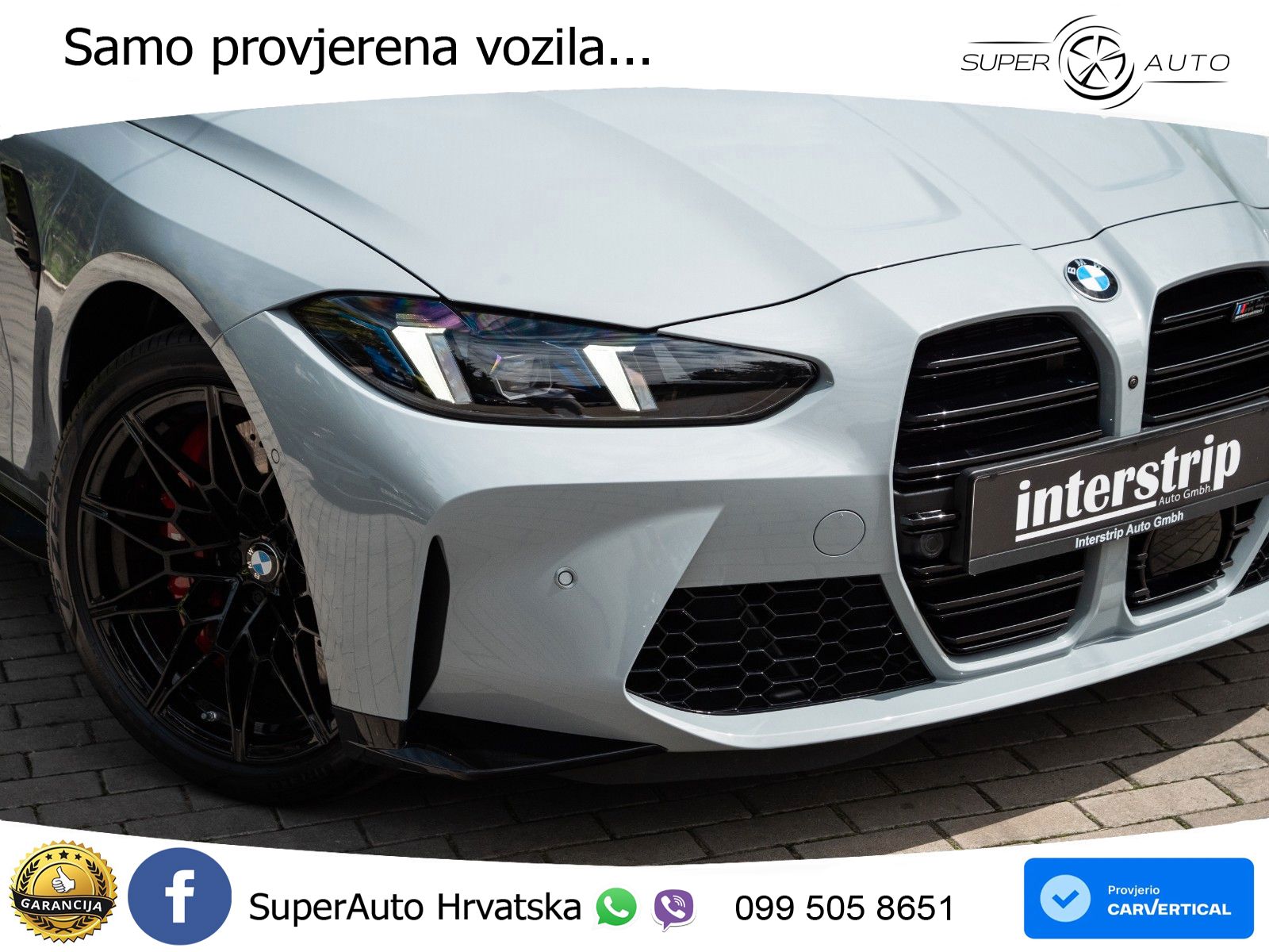 BMW M4 Competition 3.0 (530 KS) xDrive Steptronic LED+GR SJED+ACC