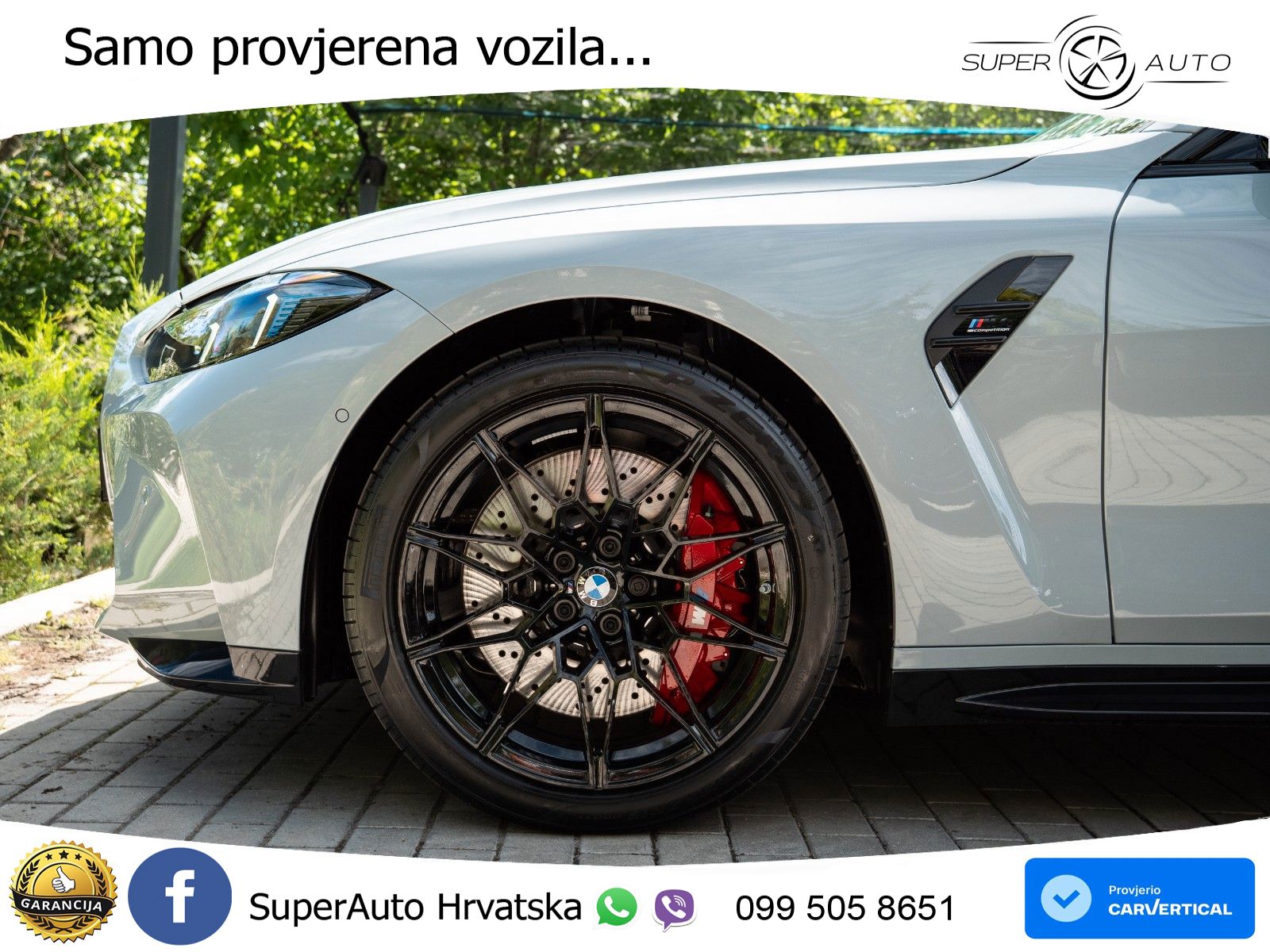 BMW M4 Competition 3.0 (530 KS) xDrive Steptronic LED+GR SJED+ACC