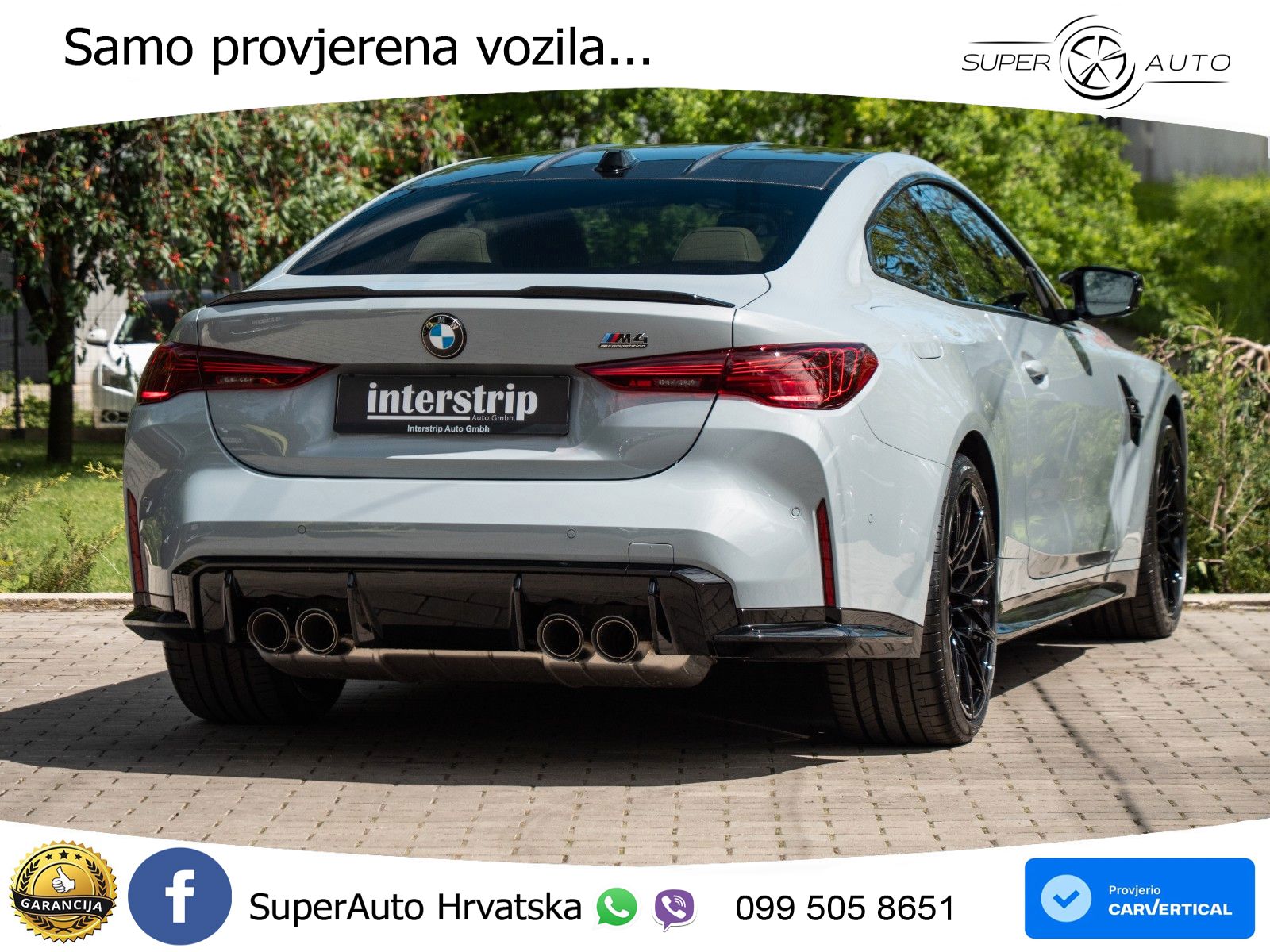BMW M4 Competition 3.0 (530 KS) xDrive Steptronic LED+GR SJED+ACC
