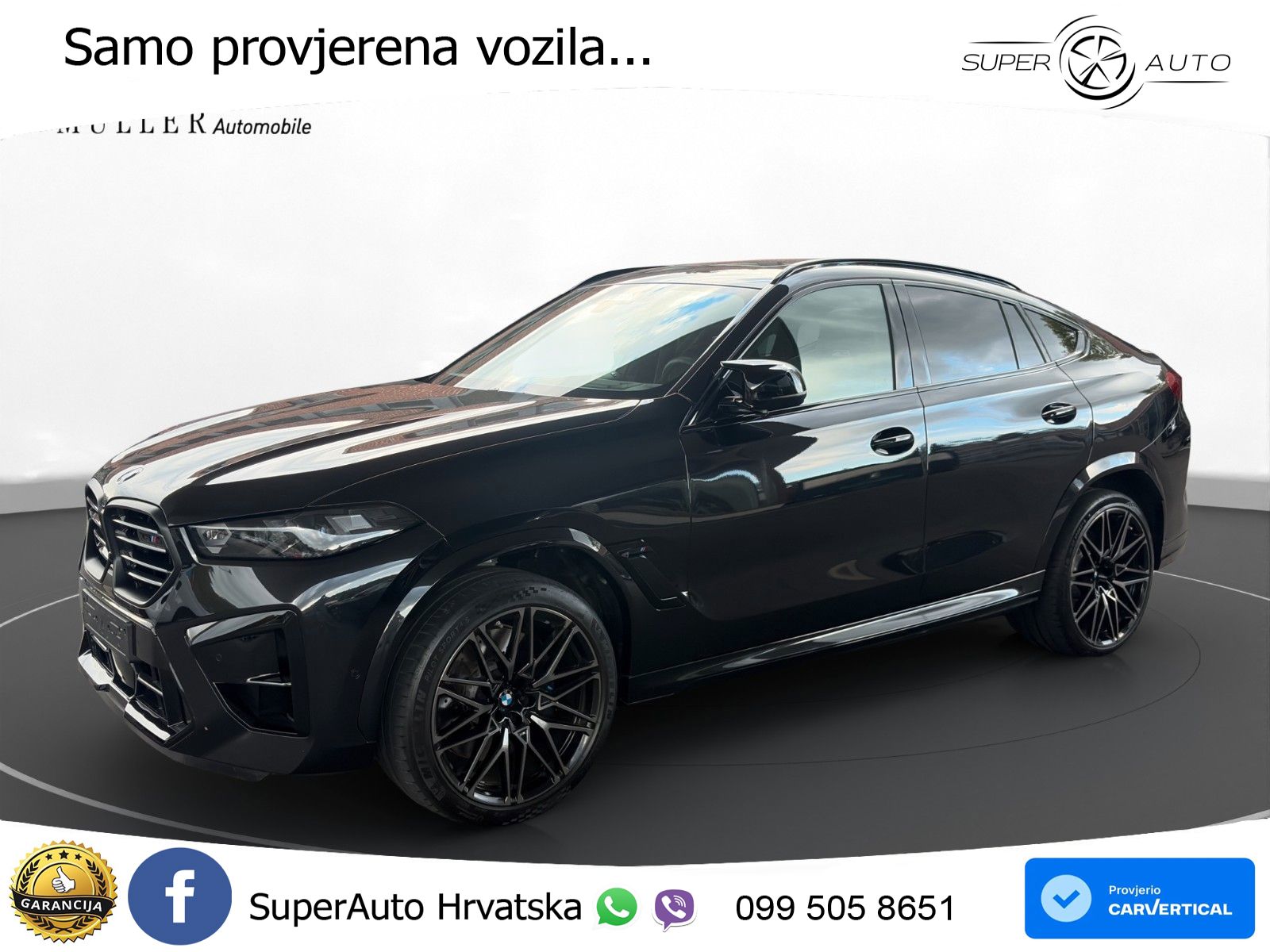 BMW X6 M Competition 4.4 V8 (625 KS) xDrive Steptronic LED+GR SJED+ACC