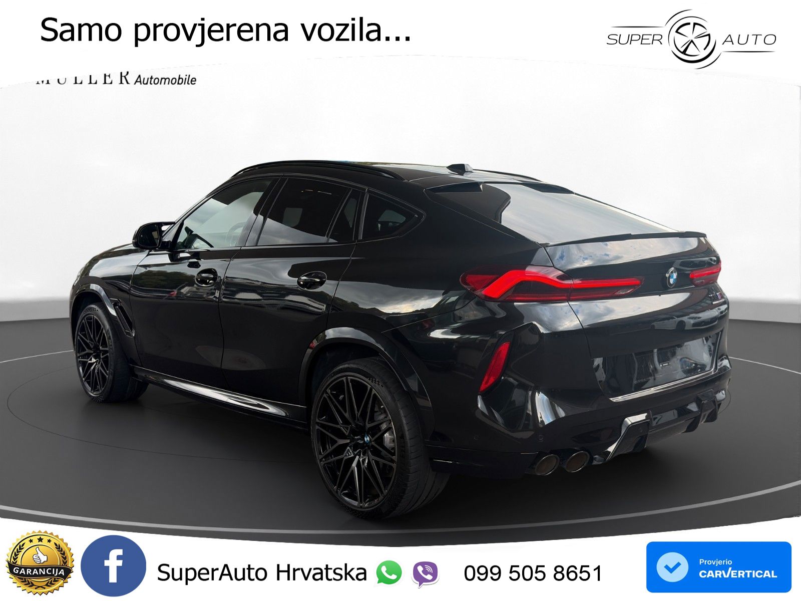 BMW X6 M Competition 4.4 V8 (625 KS) xDrive Steptronic LED+GR SJED+ACC