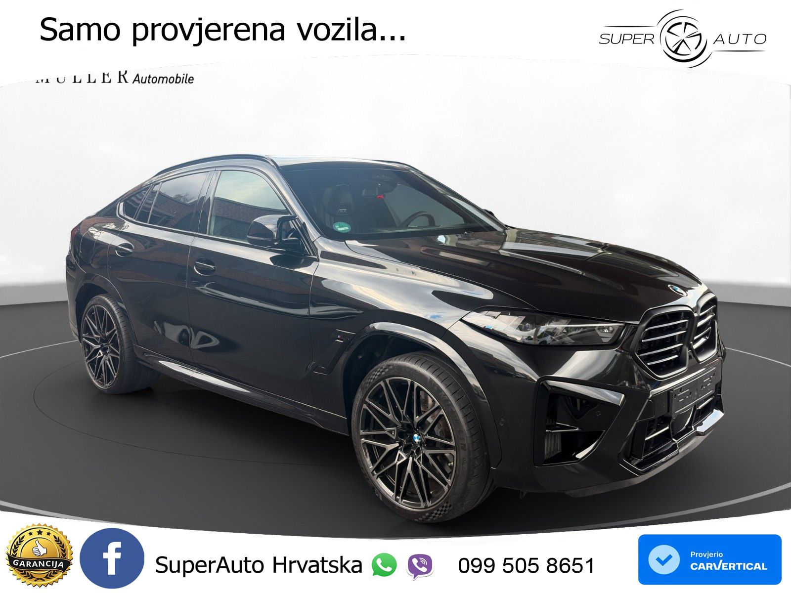 BMW X6 M Competition 4.4 V8 (625 KS) xDrive Steptronic LED+GR SJED+ACC